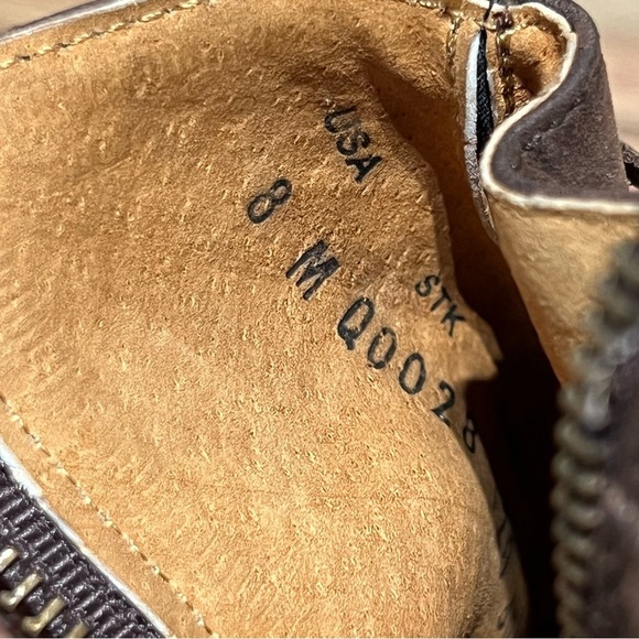 Circle G Brown Leather Ankle Boots - Picture 10 of 10